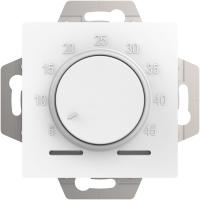 AtlasDesign термостат электронный теплого пола с датчиком, от +5 до +45 C, 10A, механизм, белый ATN000135