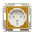 AtlasDesign розетка с заземлением со шторками, Art с возможностью установки персонального изображения, 16А, механизм, белый ATN200145